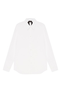 Белая рубашка из хлопка с логотипом No21