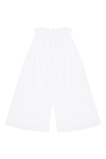 Широкие белые брюки Cecilie Bahnsen
