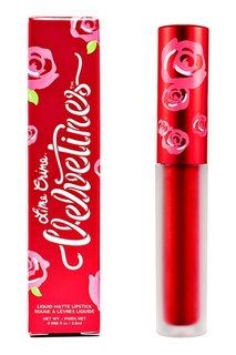 Металлическая помада VELVETINES RED HOT 2,6 ml Lime Crime