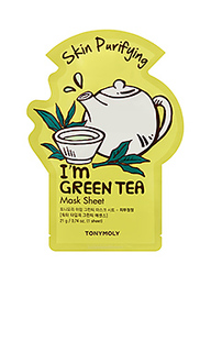 Тканевая маска im green tea sheet mask - Tonymoly