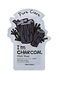 Тканевая маска im charcoal sheet mask - Tonymoly