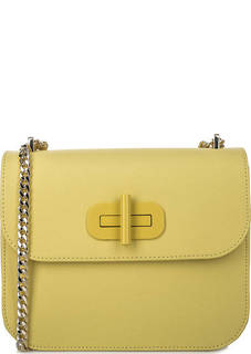 Желтая сумка с откидным клапаном Tommy Hilfiger