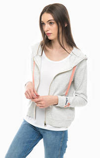 Толстовка серого цвета с капюшоном Tom Tailor Denim