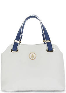 Белая сумка со съемным плечевым ремнем Tommy Hilfiger