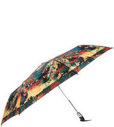 Складной автоматический зонт с разноцветным куполом Zest