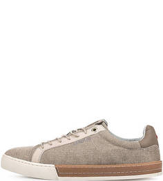 Текстильные кеды с вставками из кожи и замши Napapijri