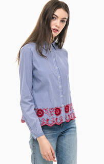 Полосатая рубашка из хлопка Gerry Weber