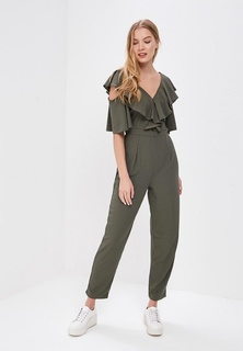 Комбинезон LOST INK PLUS JUMPSUIT WITH COLD SHOULDER IN RIB