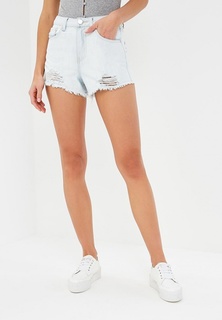 Шорты джинсовые LOST INK HEAVY RIPPED MOM SHORT