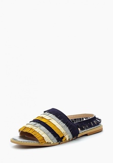 Сандалии LOST INK CARMEN MULTI FRINGED FLAT SANDAL