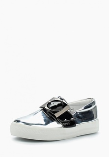 Слипоны LOST INK SAMANTHA SQUARE BUCKLE PLIMSOLL