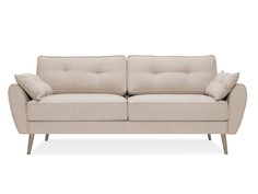 Диван vogue (myfurnish) бежевый 226x88x91 см.
