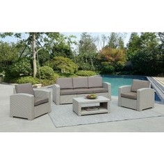 Комплект мебели с диваном Afina garden AFM-3017G light grey