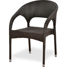 Кресло из искуственного ротанга Afina garden Y90C-W2390 brown