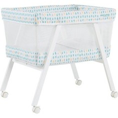 Колыбель Micuna Mini Fresh с текстилем МО-1560 white/pio-pio