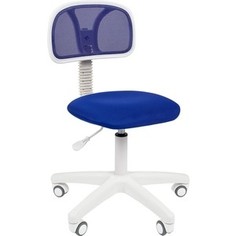 Офисное кресло  Chairman 250 белый пластик TW-10/TW-05 синий