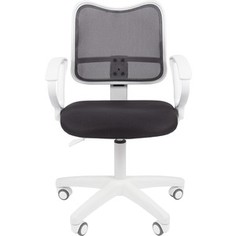 Офисное кресло  Chairman 450 LT белый пластик TW-12/TW-04 серый