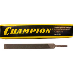 Напильник Champion плоский для заточки цепных пил 12шт (C8031)