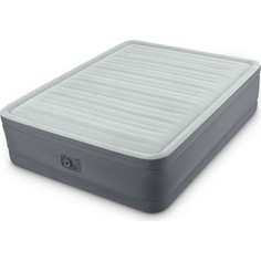 Надувная кровать Intex Premaire Elevated Airbed 152х203х46 см встроенный насос 220V (64906)