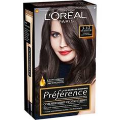 LOREAL Preference Краска для волос тон 3.12 Мулен руж Loreal