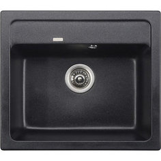 Кухонная мойка Kaiser Granit 57x50x20 черный мрамор Black Pearl (KGM-5750-BP)