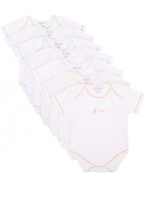 Хлопковый комплект из семи боди Kissy Kissy