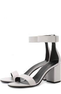 Кожаные босоножки Ville на устойчивом каблуке Balenciaga