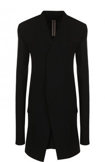 Удлиненный хлопковый  жакет Rick Owens