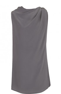 Удлиненный хлопковый топ асимметричного кроя Rick Owens