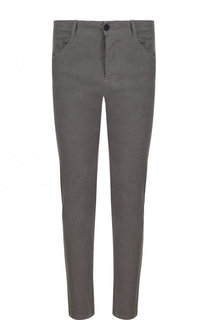 Брюки прямого кроя из смеси хлопка и льна Transit