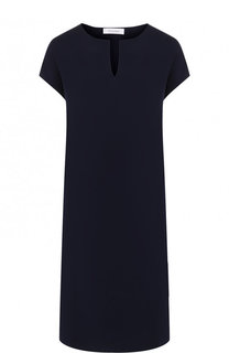 Однотонное мини-платье из хлопка Cruciani