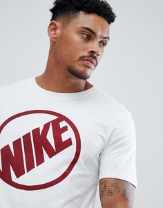 Белая футболка с логотипом Nike Blue Harbour 911911-101 - Белый