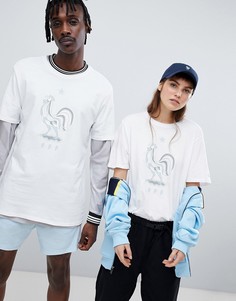 Белая футболка с логотипом Nike Football France Crest 908373-100 - Белый