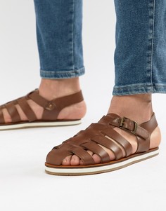 Светло-коричневые сандалии Frank Wright - Рыжий