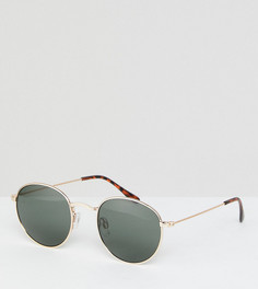 Солнцезащитные очки с круглыми стеклами South Beach - Черный
