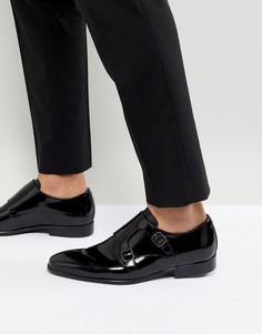 Кожаные монки Kurt Geiger London Route - Черный