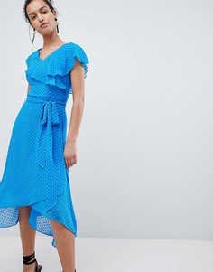 Платье с запахом Coast - Синий