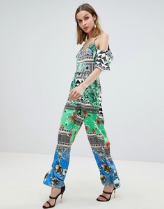 Комбинезон с платочным принтом River Island - Зеленый