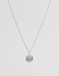 Серебристое ожерелье Burton Menswear - Серебряный