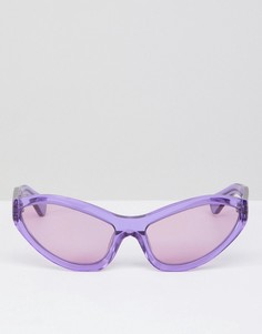 Солнцезащитные очки кошачий глаз House Of Holland - Фиолетовый