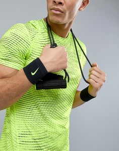 Черные напульсники Nike Training Dri-FIT Reveal N.NN.J0.085.OS - Черный
