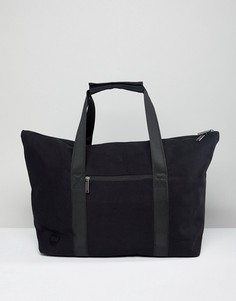 Черная парусиновая дорожная сумка Mi-Pac Carryall - Черный