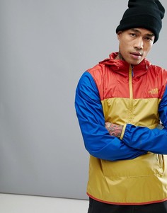Трехцветная куртка с капюшоном The North Face Fanorak - Желтый