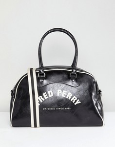 Черная классическая сумка-портплед Fred Perry - Черный