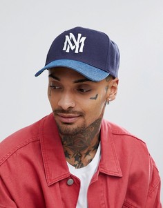 Джинсовая бейсболка Mitchell & Ness - Темно-синий