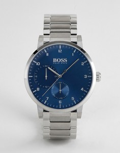 Серебристые часы BOSS By Hugo Boss 1513597 Oxygen - Серебряный