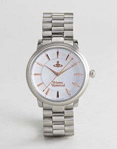 Серебристые наручные часы Vivienne Westwood VV196SLSL Shoreditch - Серебряный