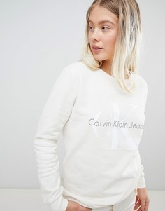Свитшот с логотипом Calvin Klein Jeans True Icon - Серый