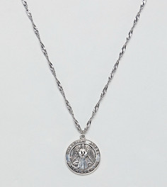 Серебряное ожерелье с медальоном Regal Rose - Серебряный