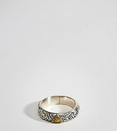 Серебряное кольцо с позолотой из 14-каратного золота Serge DeNimes - Серебряный